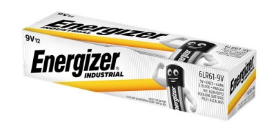 Elem, 9V, 12 db, ENERGIZER "Alkaline Power Industrial"