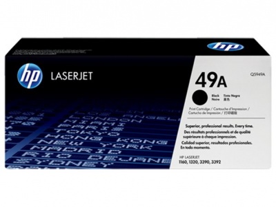 Q5949A Lézertoner LaserJet 1160, 1320, 3390 nyomtatókhoz, HP 49A, fekete, 2,5k